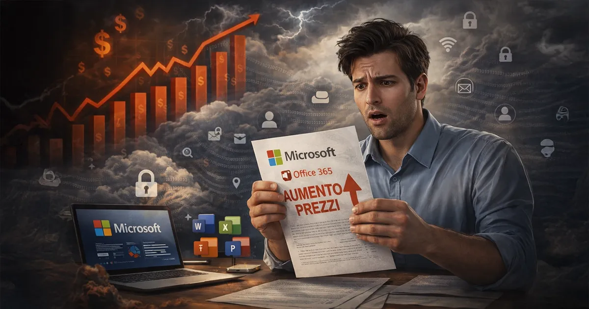 Microsoft ha alzato i prezzi. Il problema non è il prezzo.