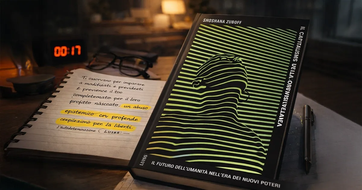 Tutti citano Zuboff. Io non l'ho ancora letto.