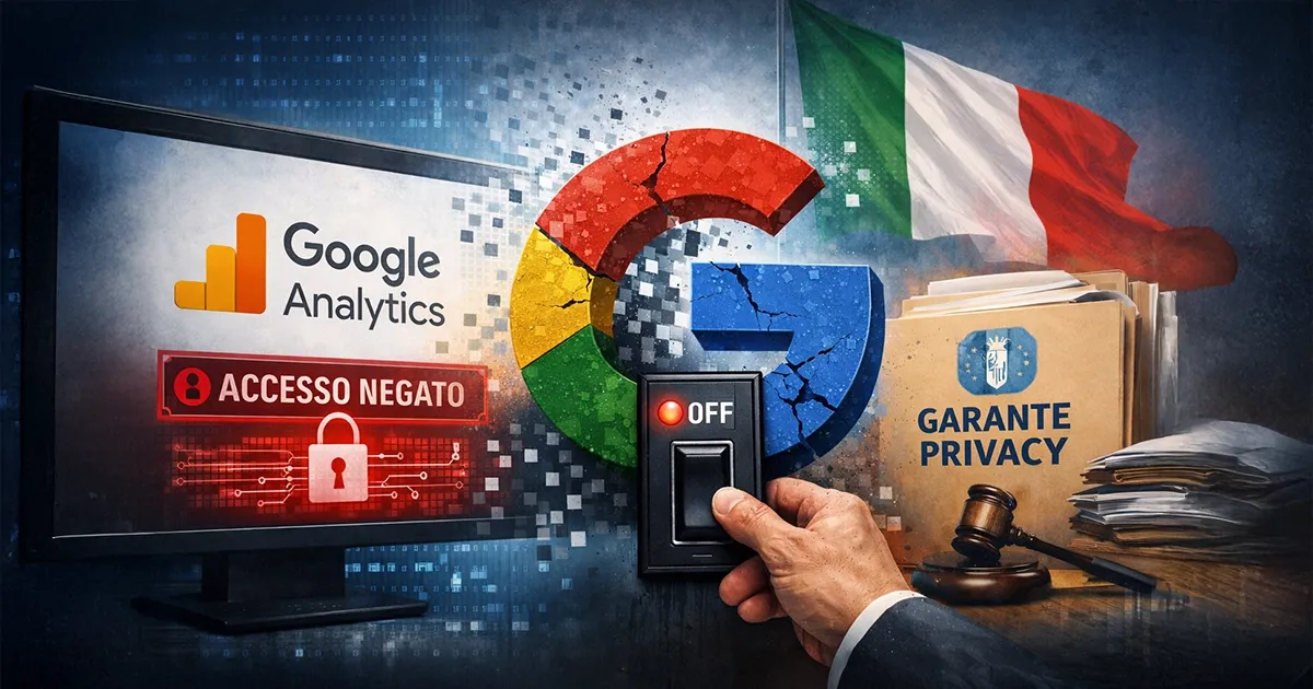Quando Google ha spento Analytics, il Garante aveva già detto tutto