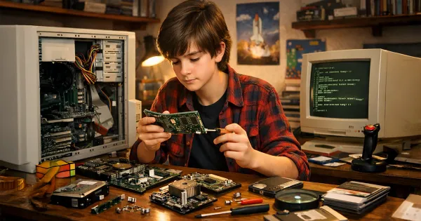 Ho smontato il mio primo computer a 13 anni. Non ho mai smesso.