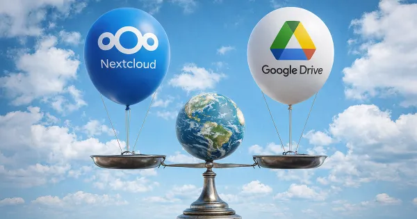 Nextcloud non è Google Drive. Ed è esattamente questo il punto.