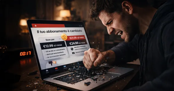 Quel servizio che amavi e ora odi. Non sei tu. È il modello.